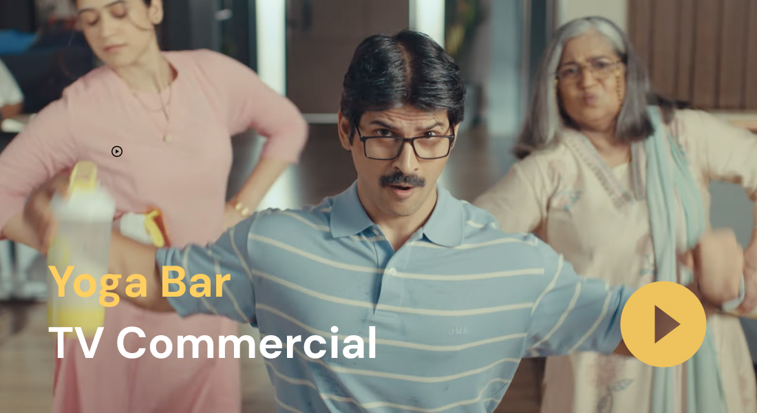 Yoga Bar - protein powder ad TVC1